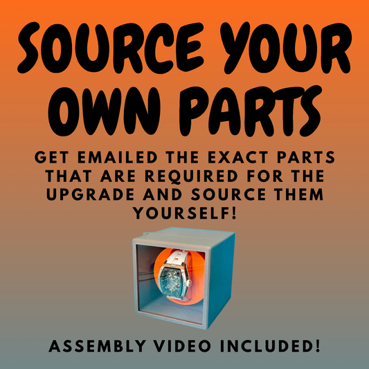 Watch Winder Parts List + Assembly Guide